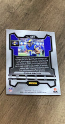 Puka Nacua 2023 Panini Prizm Back