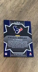 C.J. Stroud 2023 Panini Prizm - Prizm Break Back