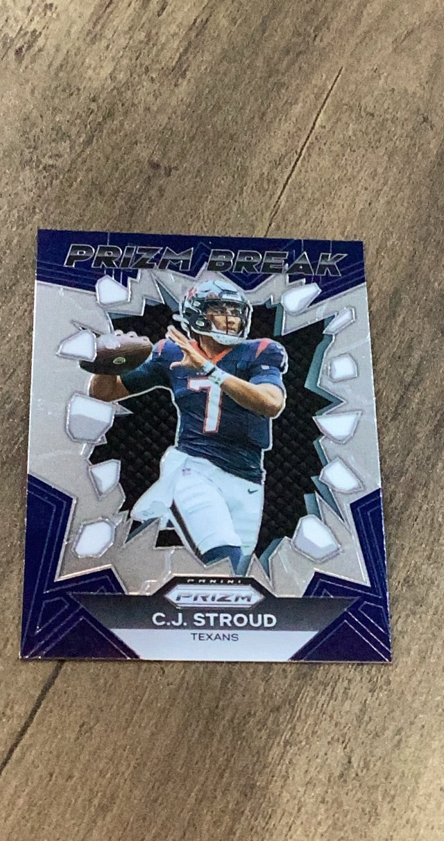 C.J. Stroud 2023 Panini Prizm - Prizm Break Front