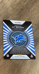 Amon-Ra St. Brown 2023 Panini Prizm - Hype Back