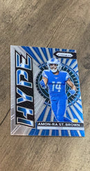 Amon-Ra St. Brown 2023 Panini Prizm - Hype Front