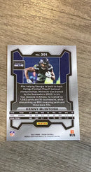 Kenny McIntosh 2023 Panini Prizm trading card image rear