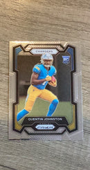 Quentin Johnston 2023 Panini Prizm trading card image front