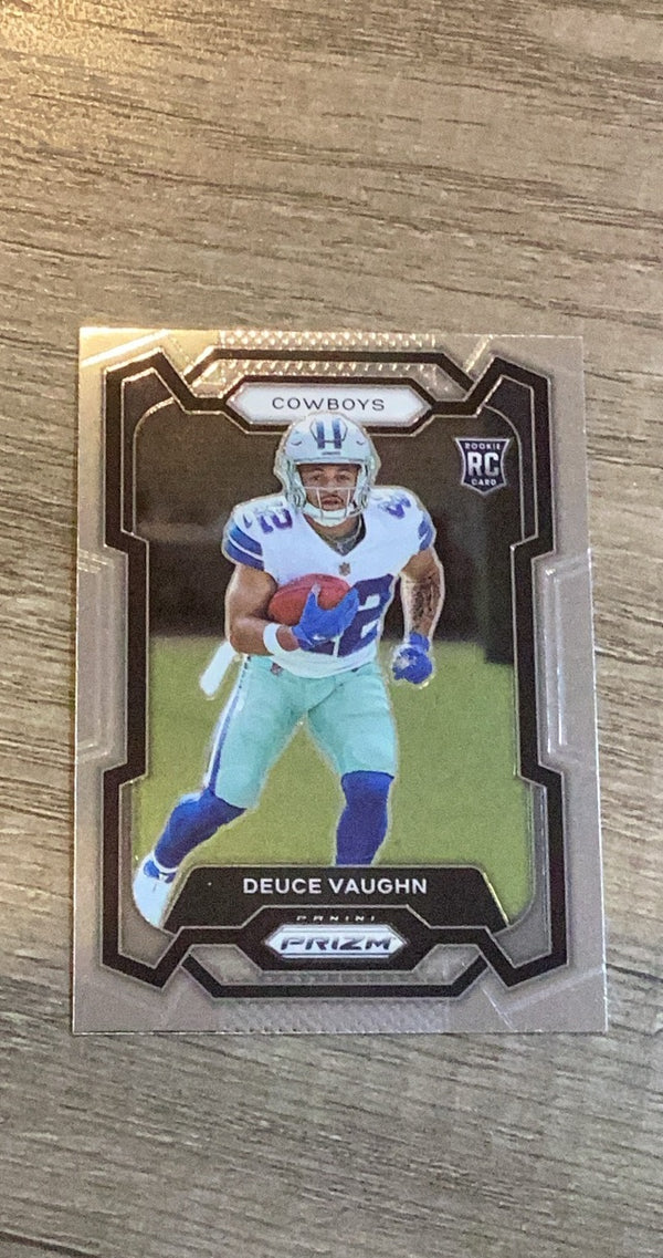 Deuce Vaughn 2023 Panini Prizm trading card image front