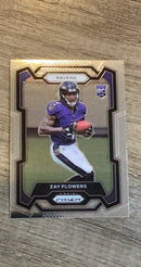 Zay Flowers 2023 Panini Prizm trading card image front