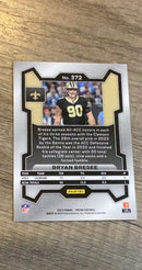 Bryan Bresee 2023 Panini Prizm trading card image rear