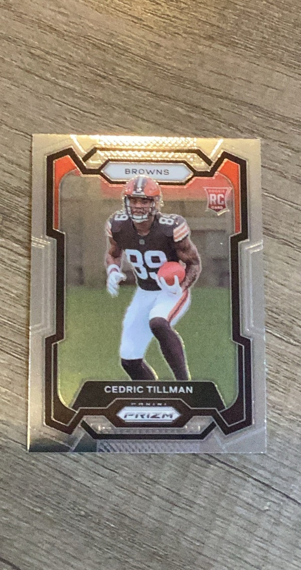 Cedric Tillman trading card image front