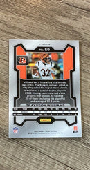 Trayveon Williams 2023 Panini Prizm Disco trading card image rear