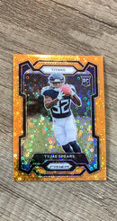 Tyjae Spears 2023 Panini Prizm Disco trading card image front