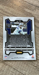 Stephon Gilmore 2023 Panini Prizm Disco trading card image rear