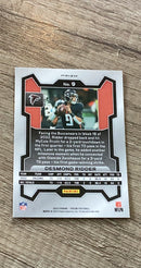 Desmond Ridder 2023 Panini Prizm Lazer trading card image rear