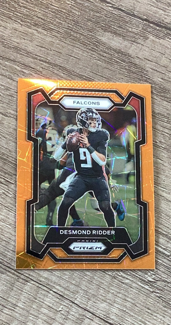 Desmond Ridder 2023 Panini Prizm Lazer trading card image front
