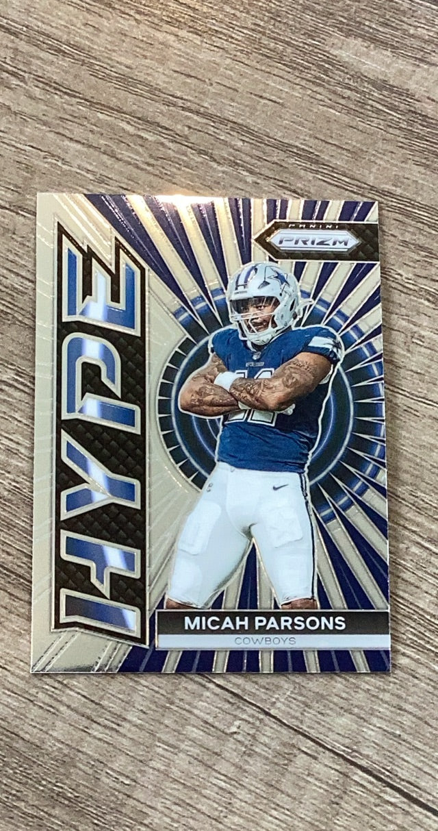 Micah Parsons 2023 Panini Prizm Hype trading card image front