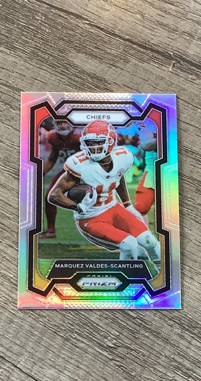 Marquez Valdes-Scantling 2023 Panini Prizm Silver trading card image front
