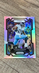 Hassan Haskins 2023 Panini Prizm Silver trading card image front
