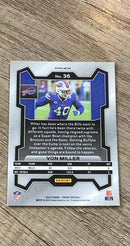 Von Miller 2023 Panini Prizm Silver trading card image rear