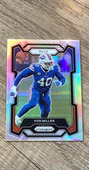 Von Miller 2023 Panini Prizm Silver trading card image front