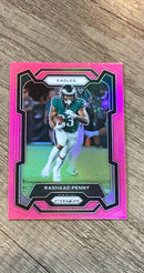 Rashaad Penny 2023 Panini Prizm Pink trading card image front