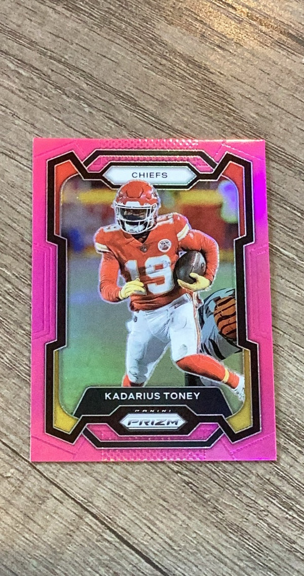 Kadarius Toney 2023 Panini Prizm Pink trading card image front