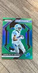 Amon-Ra St. Brown 2023 Panini Prizm Emergent trading card image front