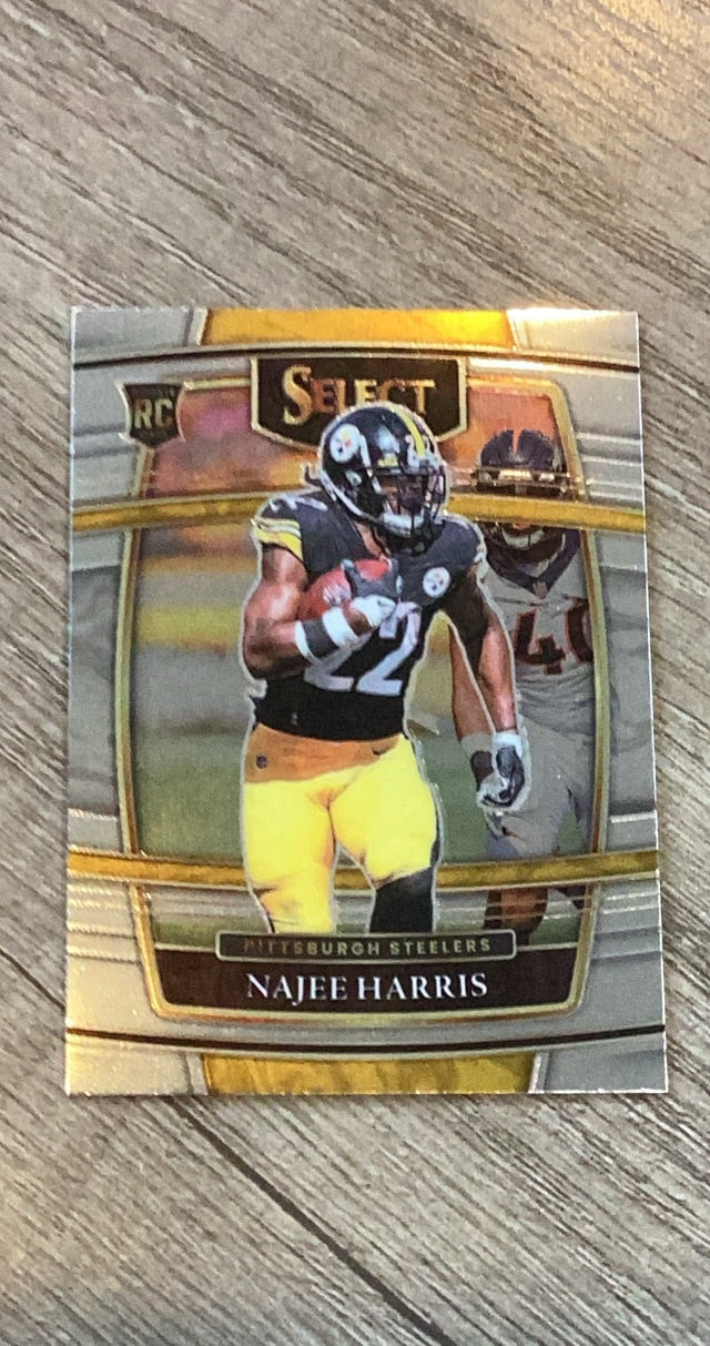Najee Harris 2021 Panini Select trading card image front