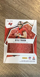 Kyle Trask 2021 Panini Rookies & Stars Green trading card image rear