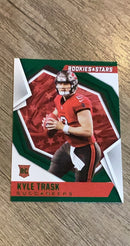 Kyle Trask 2021 Panini Rookies & Stars Green trading card image front