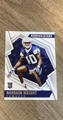 Nahshon Wright 2021 Panini Rookies & Stars trading card image front