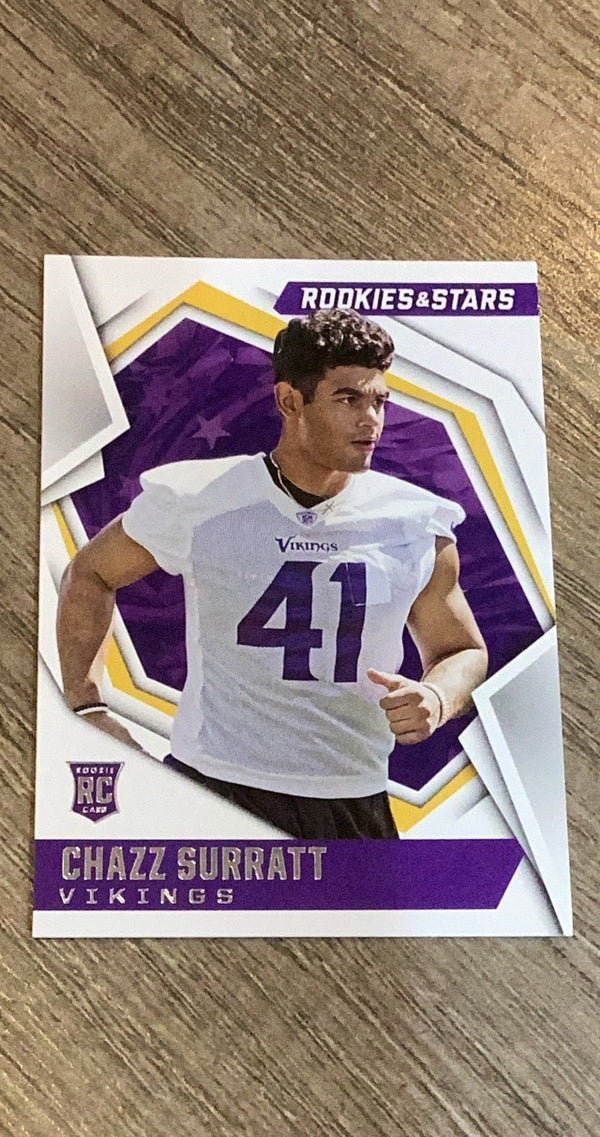 Chazz Surratt 2021 Panini Rookies & Stars trading card image front