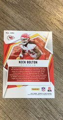 Nick Bolton 2021 Panini Rookies & Stars trading card image rear