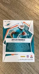 Jaylen Waddle 2021 Panini Rookies & Stars trading card image rear