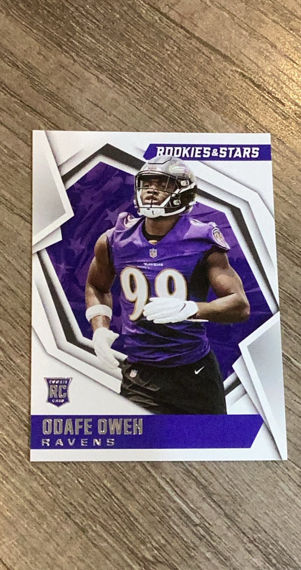 Odafe Oweh 2021 Panini Rookies & Stars trading card image front