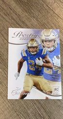 Zach Charbonnet 2023 Panini Prestige trading card image front