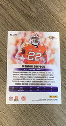 Trenton Simpson 2023 Panini Prestige trading card image rear