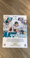 Trevor Lawrence 2023 Panini Prestige Any Given Sunday trading card image rear