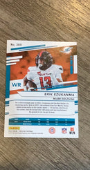Erik Ezukanma 2022 Panini Prestige Xtra Points Diamond trading card image rear