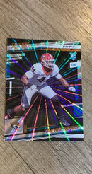 Travon Walker 2022 Panini Prestige Xtra Points Sunburst trading card image front