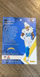 Kenneth Murray 2020 Panini Rookies & Stars Purple trading card image rear