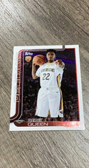 Derik Queen 2025-26 Topps 213 front