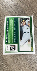 Jacob Wilson 2025 Donruss Liberty 76 back