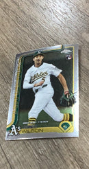 Jacob Wilson 2025 Topps Chrome Update USC150 front