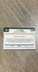 Jacob Wilson 2025 Topps Chrome Update USC150 back