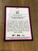 2022 Bowman Chrome Mega Luis Gil ROYF-15 Rookie of the Year Favorites ORANGE /25 Topps