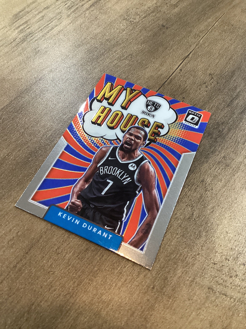 Kevin Durant NBA 2021-22 Panini Donruss Optic My House Panini