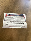 Kristian Campbell 2023 Bowman 1st trading card Bowman