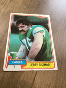 Jerry Sisemore 1981 Topps 112 trading card Topps