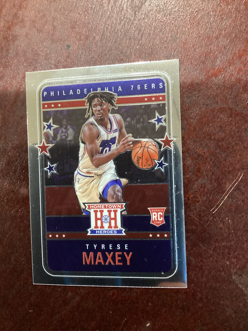 Tyrese Maxey 2020–21 panini Chronicles hometown heroes 547 Panini