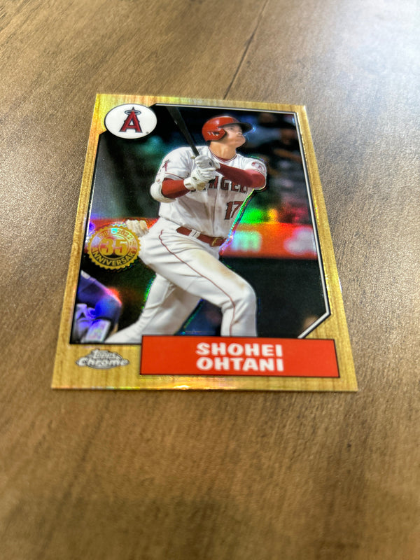 Shohei Ohtani 2022 ‘87 Topps Series One 87BC-2 LA Angels Topps