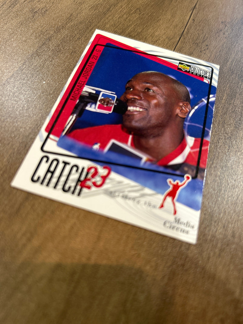 Michael Jordan 1997-98 Collectors Choice Catch 23 Collector's Choice
