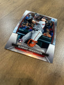 Gunnar Henderson 2023 Bowman Chrome RC trading card Bowman